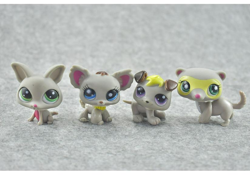 Ensemble de Figurines d'Animaux Miniature Littlest - 24 Ornements d'Animaux de Compagnie
