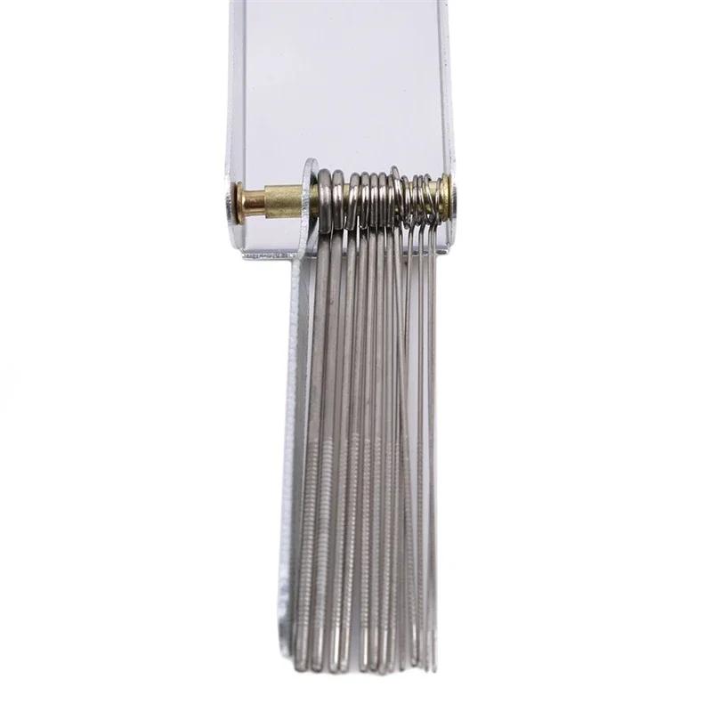 Portable DIY Guitar Repair Tool Box Nut Slotting File Saw Rods Slot Filing Set Luthier Replacement Guitarra Accessories