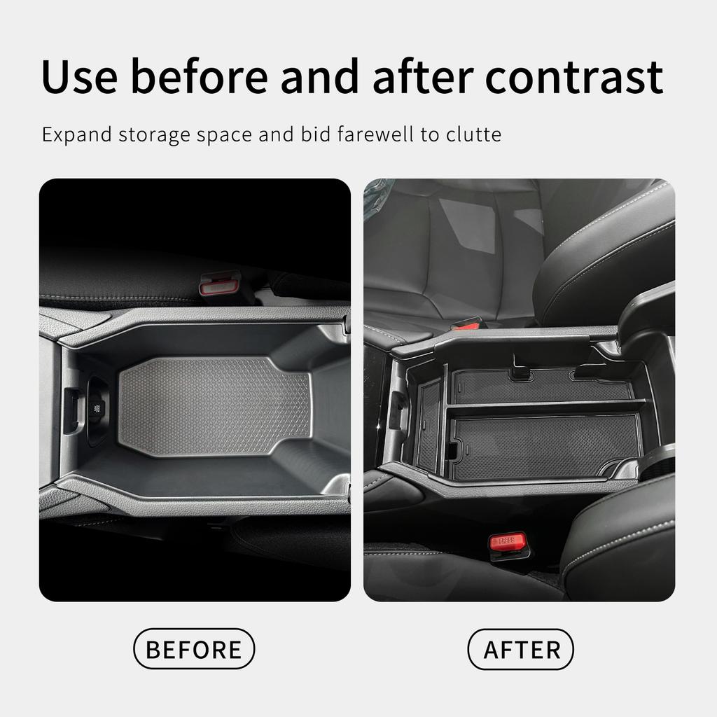 For Honda Accord 2025(Fuel US Version)Car Storage Box Interior Accessories Center Console Armrest Storage Organizer Tidying Tray
