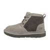 Neumel Suede Comfortable Warm Lined Ankle Snow Boots Kids Boots Gray 1017320K-CHRC