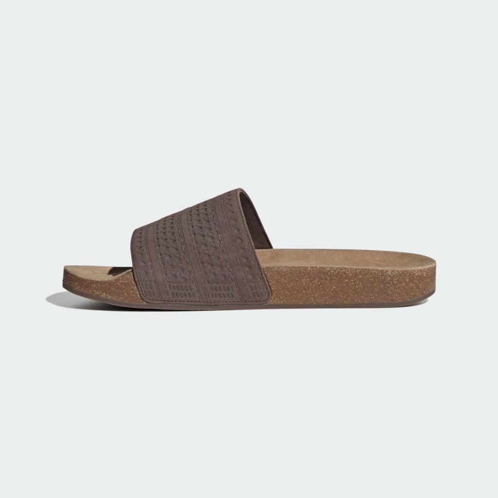 adidas Adilette Slides JH5493 Unisex Originals Sandals Brown / Brown / Gum