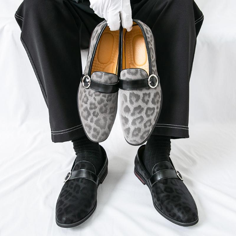 Fashion Men Business Loafers European-style Casual Comfortable Lightweight Breathable Fashionable Brand Small Leather Shoes Sizes 38-46