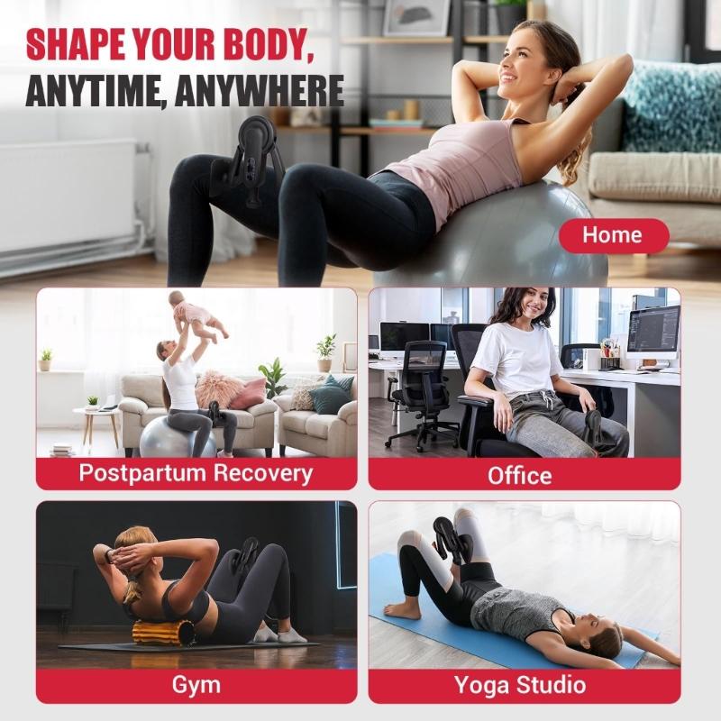 Home Use Pelvic Floor Muscle Trainer for Postpartum Women Thigh and Buttock Exercise Silents Design