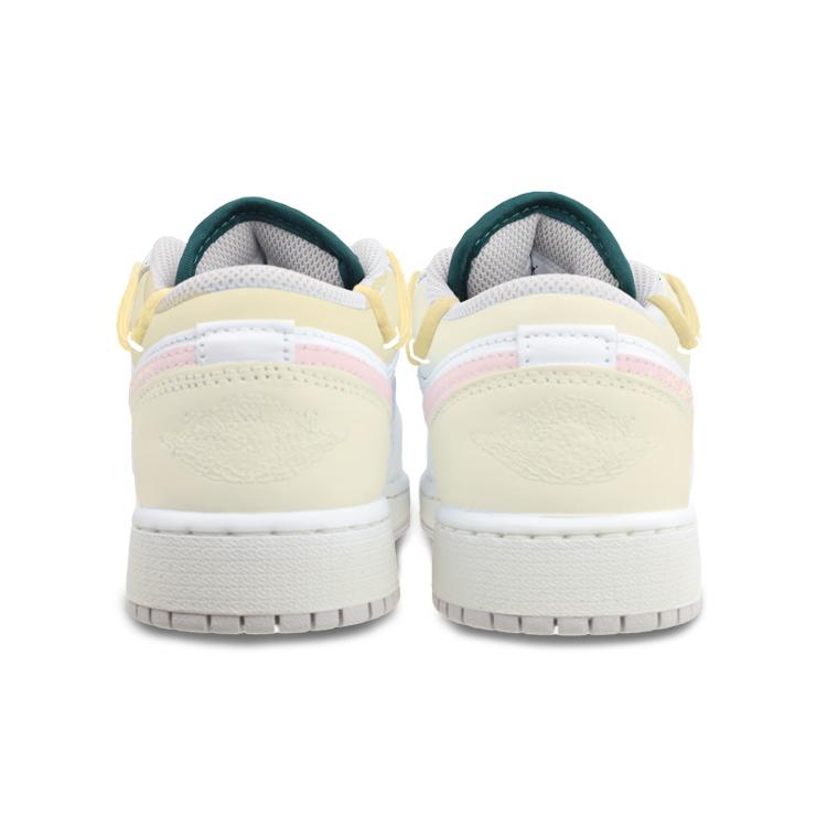 Jordan Air Jordan 1 Abriebfest Abriebfest Niedrig geschnitten Vintage Basketballschuhe Unisex Gelb FQ7687-300(Team325-)