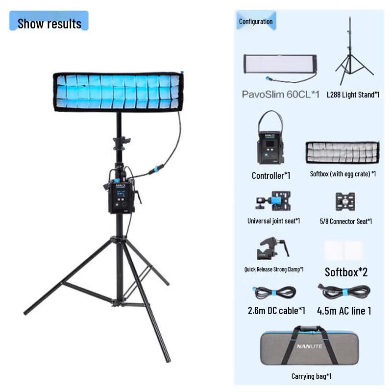 NANLITE PavoSlim Full-Color RGB LED Panel Light