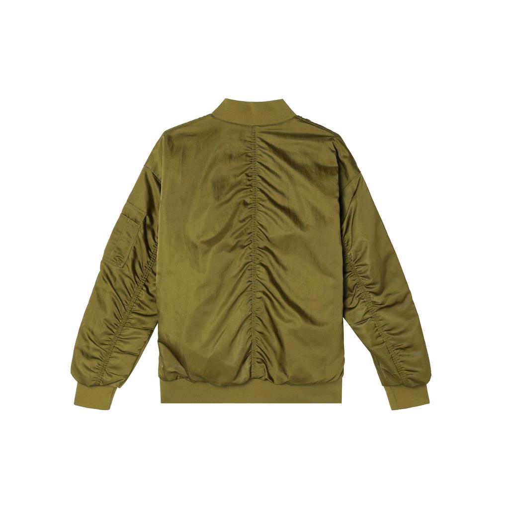 Nike Ropa Deportiva Chaqueta Casual Reversible con Cremallera para Mujer Chaquetas Verde Oliva Claro Gris DV7877-307