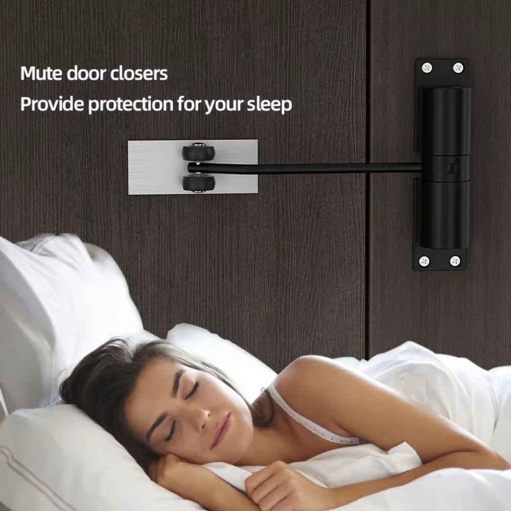 Stainless Steel Door Hinge Self Closing Door Stopper Rebound Device Rebound Device  Furniture Door