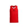 Logo Print Breathable Casual Sports Training Basketball Vest Men Tops Red 683998-657