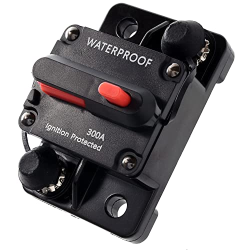 

[ПІДНЯТИСЯ] Автоматичний вимикач [Доступний від 30A до 300A] [Можна використовувати з напругами від 12-48В] Самовідновлюваний запобіжник Метал для автомобілів, човнів,