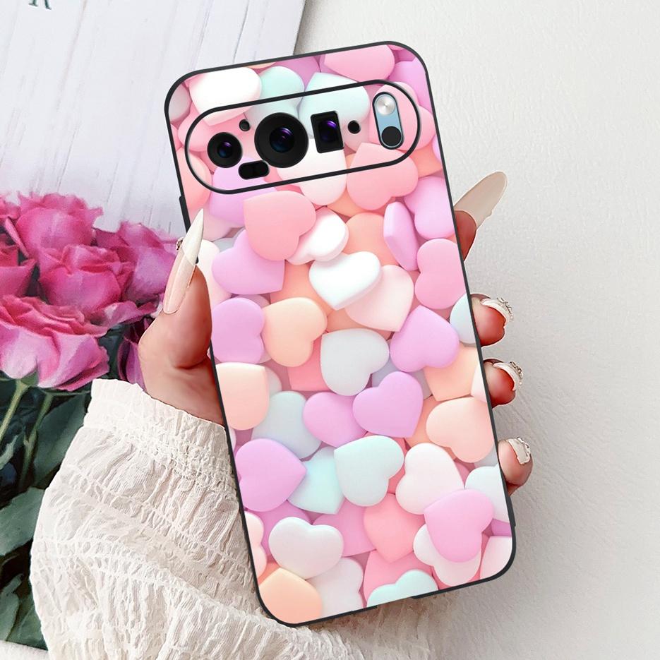 For Google Pixel 9 Pro Case Pixel9A New Fashion Painted Cover Soft TPU Phone Case For Google Pixel 9A Pixel9 Pro Back Cover Bags
