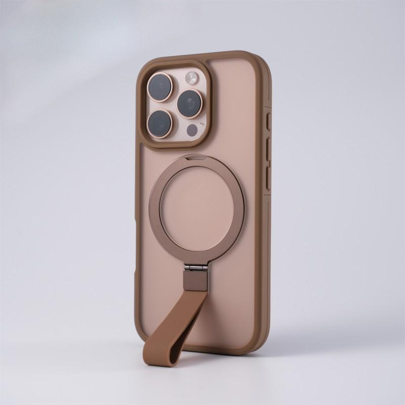 

Creative Lanyard Magnetic Bracket Suitable IPhone 17 PROMAX Skin Feel PC Phone Case Apple 16 Protective 15 iPhone 16 PLUS