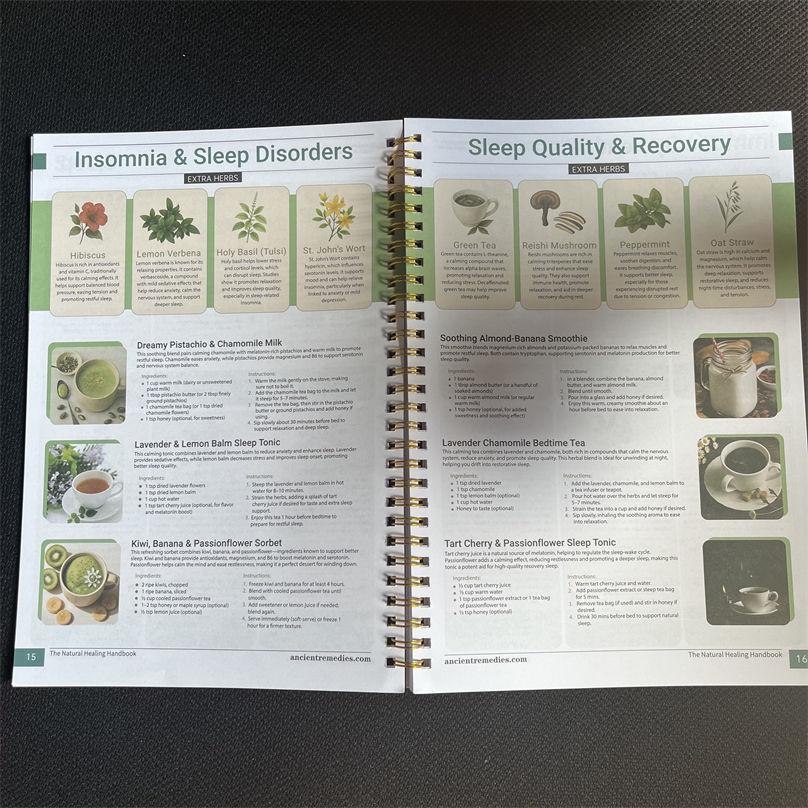 Books The Natural Handbook Bound for Herbal Remedies And Natural Recipes By Ancient Book Handbooks