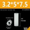 Nylon Spacer & Insulating Sleeve Set: M2.5-M7 Sizes, Thickened Washer, Isolation Shaft & Lamp Column