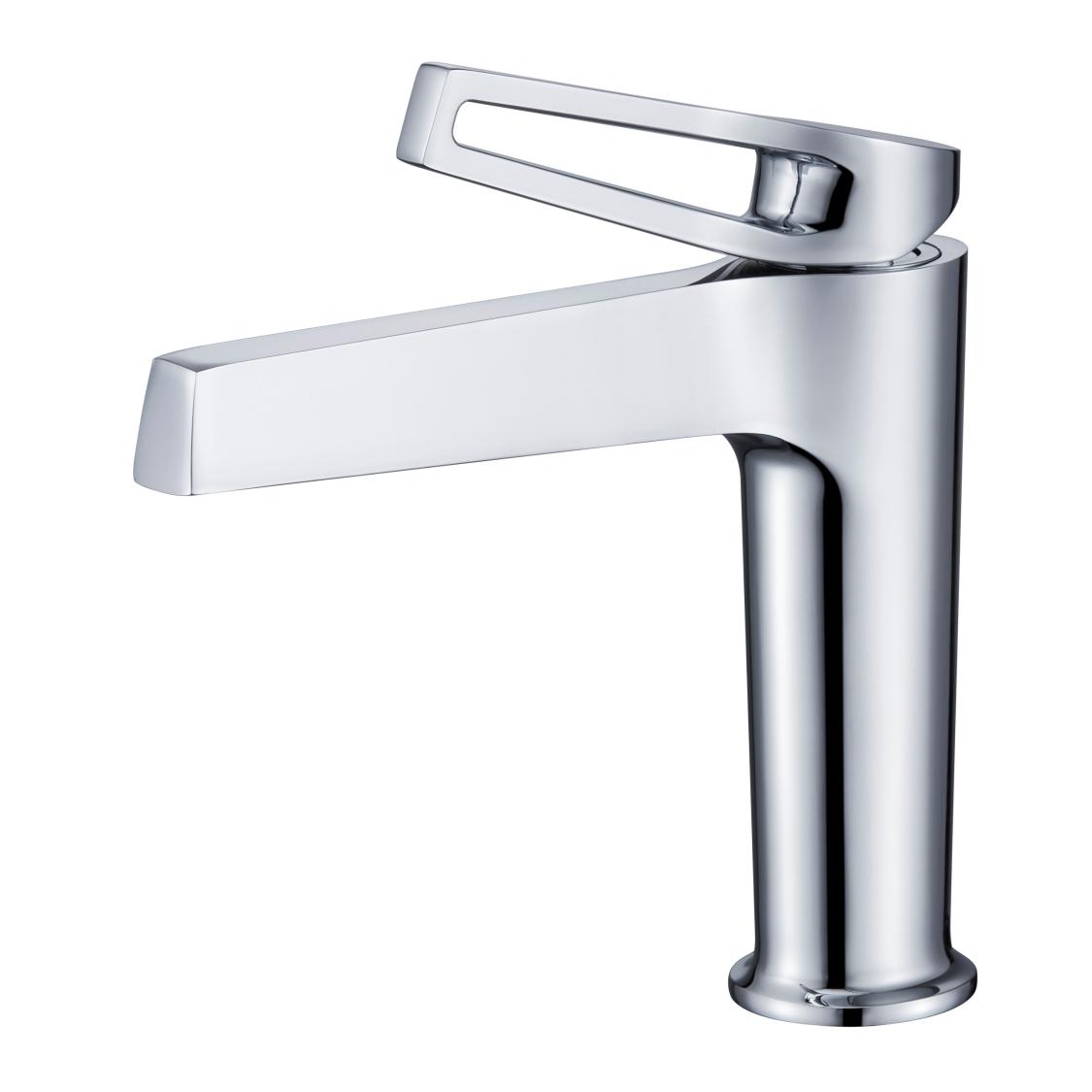 

Bathroom Undermount Basin Faucet Waterfall Spout,Cold and Hot Mixer, Hollow-Out Handle, tap,silver серебряный