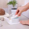 120ML Snail Liquid Soap Dispenser Shampoo Body Hand Wash Shower Gel Facial Cleanser Container Bathroom Refillable Empty Press Pump Bottle