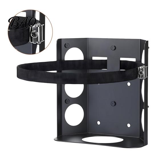 Truck Bed Tank Bracket Propane Mounting Bracket, Adjustable Stainless Steel Strap Design, Heavy Duty Rust Resistant Gas Bottle Holder for Outdoor