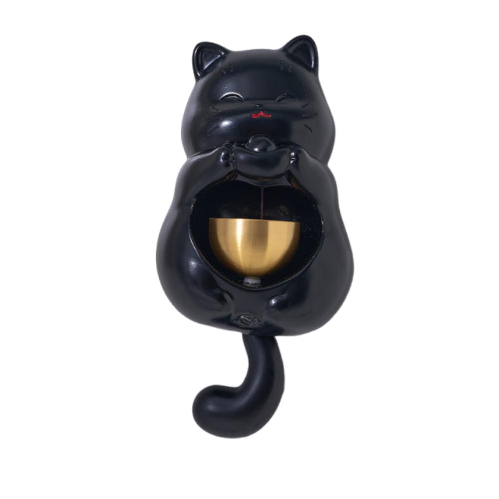 Lucky Cat Magnetic Doorbell Creative Entry Reminder Bell Shopkeepers Windbell  for Refrigerator