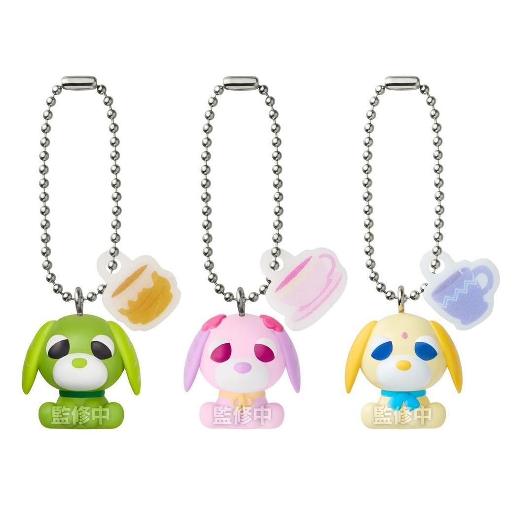 BANDAI Chocoboro Matcha Flavored Candy Toy Set of Ocha-Inu (Box 10)