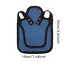 JUSTINLAU Adjustable Chicken Saddle Apron for Hen Rooster Feather Wing Protection Fixator, Outdoor Cold-Proof Poultry Protector
