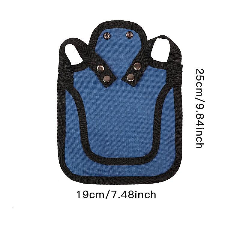 JUSTINLAU Adjustable Chicken Saddle Apron for Hen Rooster Feather Wing Protection Fixator, Outdoor Cold-Proof Poultry Protector