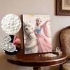 Disney Pearl Painting Elsa DIY Pearl Artwork This Is A Handmade Gift That Can Be Used for Wall Decoration Suitable for Home and Office Environments