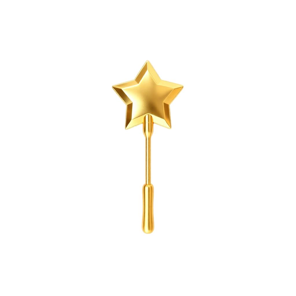 3D Star Shaped Magic Wand Contactless Payment Card Holder Toy with Extendable Handle for Kids and Adults Safe and Convenient Use