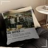 Vintage Movie Poster TV Film The Office Office Cushion Pillowcase Car Cushion Cover45X45CM Lumbar Pillowcase Sofa Pillowcover