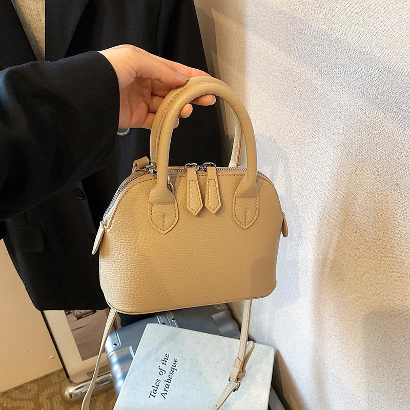 Bowling Bag Shell Bag High Sense 2025 Fashion Versatile Niche Messenger Handbag Shoulder Bag