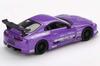 Sunrich MINI GT Toyota Supra Top Secret Purple Finished Model 1/64 (A80) GT-300 (Left-Hand Drive) MGT01067-L