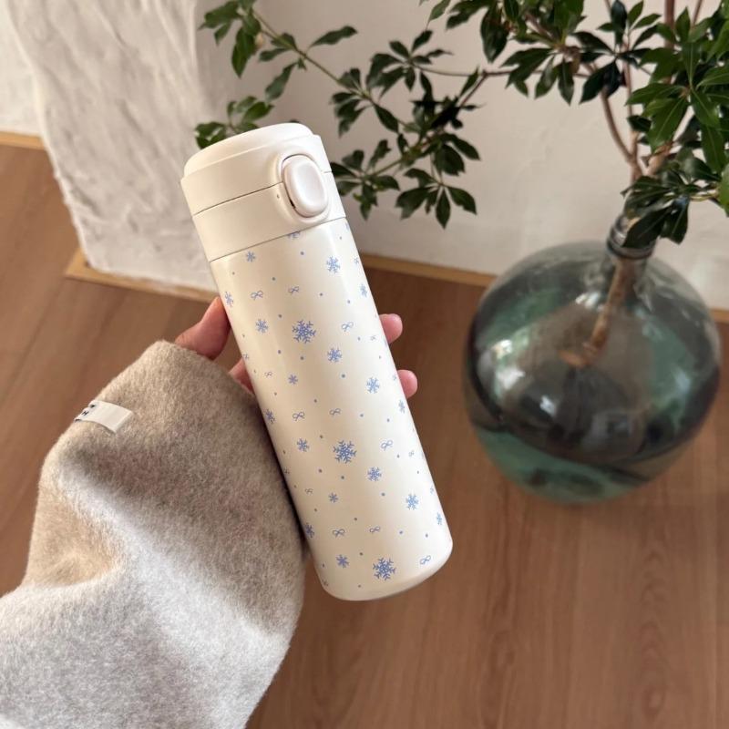 320/420ml Male and Female New Stainless Steel Insulated Bottle Portable, Lightweight, Sealed Coffee and Milk Water Cup
