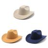 Style Cowboy Hat With Wide Brim For Summer Sun Protection And Breathability