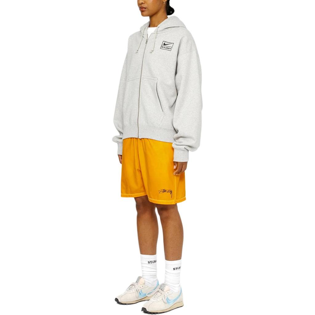 Nike X Stüssy SS24 Comfortable Quick-Drying Versatile Shorts Unisex Bottoms Yellow FZ5761-717