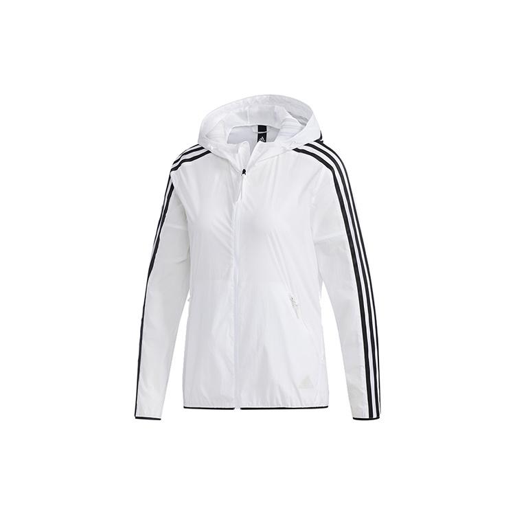 (WMNS) adidas Windbreaker 3S Jacket White Women s FT2881 M