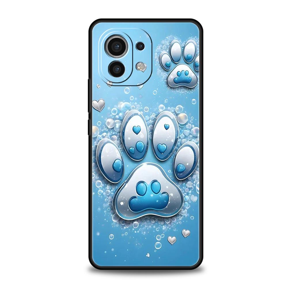 Og Paw Print Aesthetics Phone Case Cover for Xiaomi Mi 17 15 14 13 12 11 Ultra 15T 14T 13T 12T 11T Pro Lite 5G Soft TPU Shell