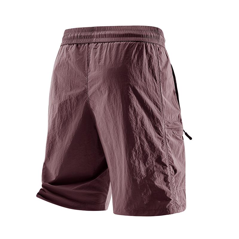 Summer Workwear Shorts, Quick Drying Ice Silk Loose Casual Straight Leg Shorts