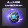 iPad Cooling Fan, Tablet Cooler with Peltier Element, [Ice Eye], 50cm2 Super Large Heat Transfer Area, 20W High Output, Three Adjustable Settings,