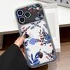 Creative printing is suitable for iPhone17ProMax 2-in-1 mobile phone case Apple 16 niche 15 anti-drop 14 all-inclusive.
