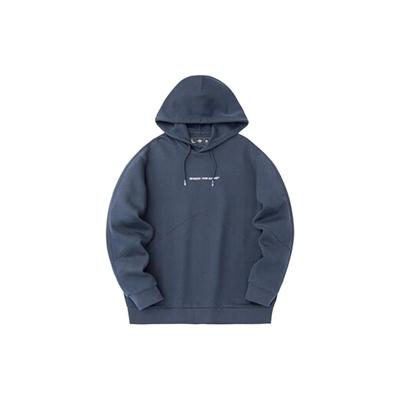 Anta Basketball Series Logo Letter Hoodie Men Hoodies Crab-Gray 152331733-5