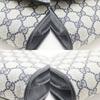 GUCCI Old Gucci Shoulder Bag 904.02.050 2-way clutch Gray / navy GG plus Women Used