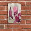 Vintage Metal Tin Sign Wall Art Floral Butterflies Decor for Home Living Room Kitchen