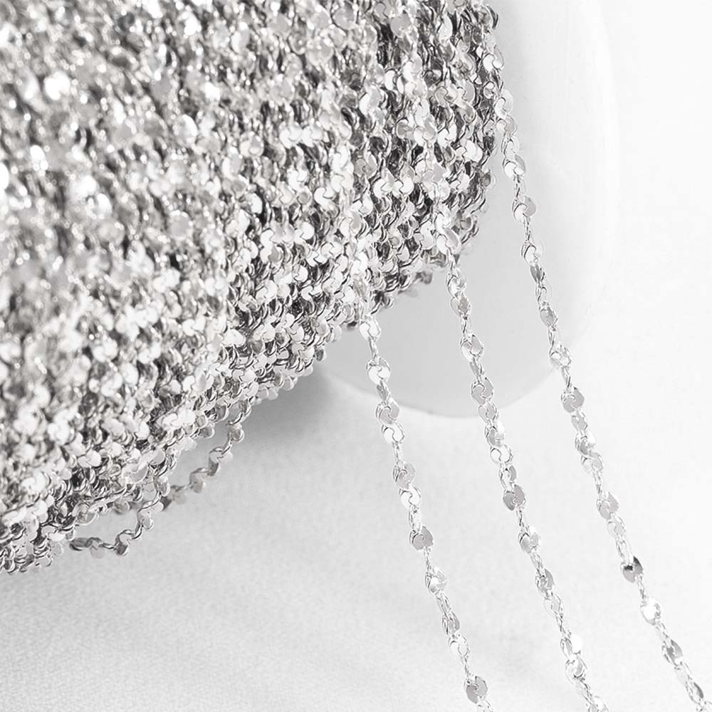 1Meter Multi Styles Stainless Steel Gold Color Silver Color Link Chain Bulk Chains DIY Necklace Jewelry Making Wholesale No Fade