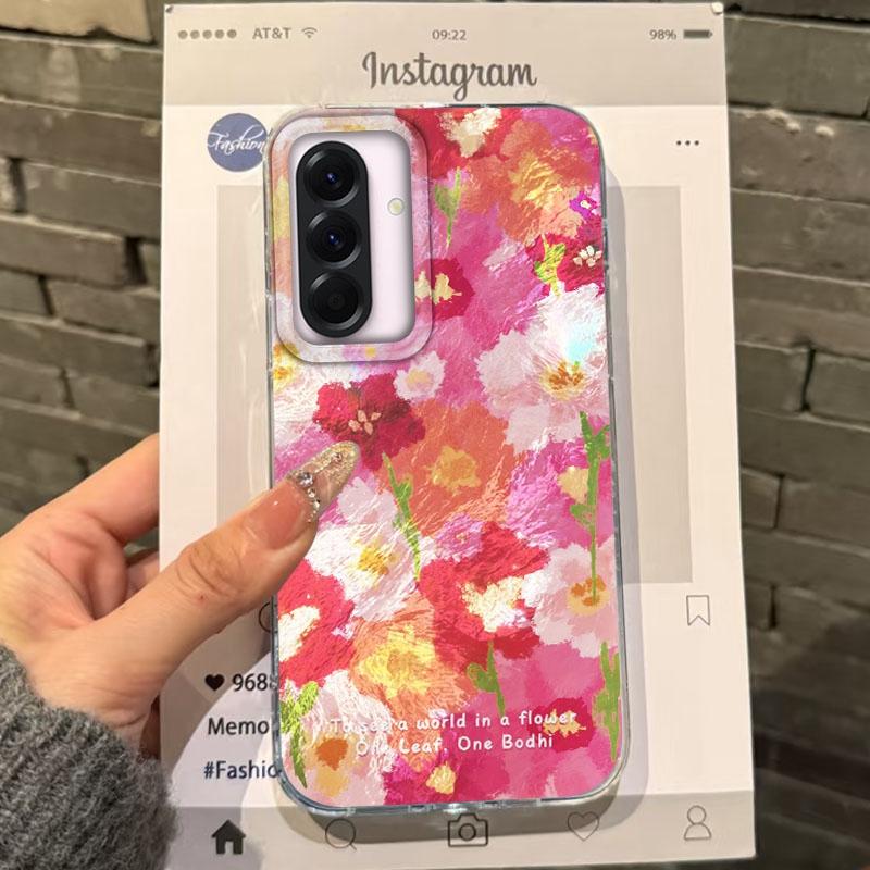 

Розовый Чехол для телефона для девочек и женщин для Samsung Galaxy A56 A16 A17 A26 A36 A06 A07 A55 A35 A25 A54 S24 S25 Ultra S22 S23 FE Samsung S25 FE белый