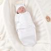 Pure Cotton Newborn Anti-Startle Swaddle & Blanket Set - Spring/Summer Baby Wrap