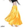 Big Swing Satin Belly Dance Skirt for Stage Performance