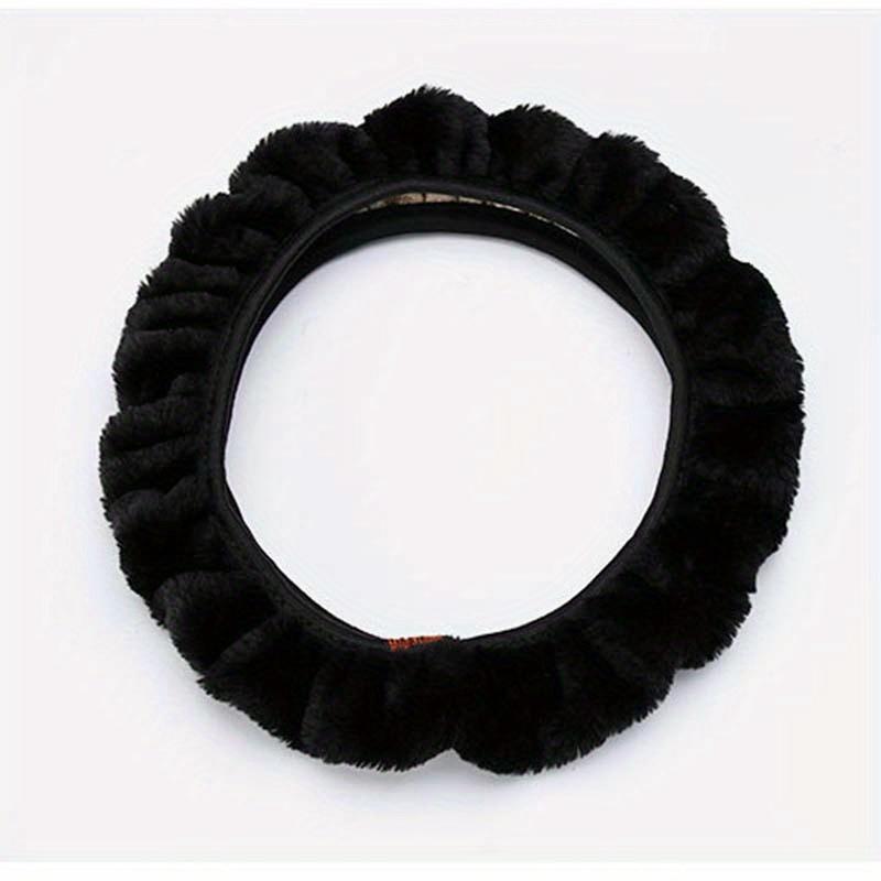 

1pc Winter car steering wheel cover without gall