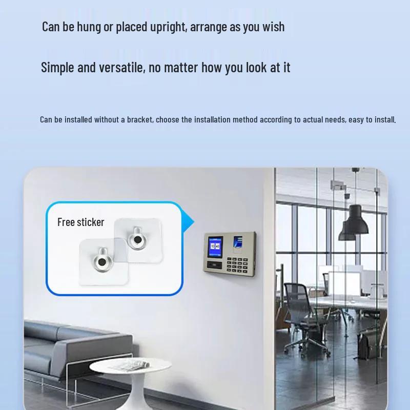 Dongwei Face & Fingerprint Attendance Machine CN plug (adapter included)