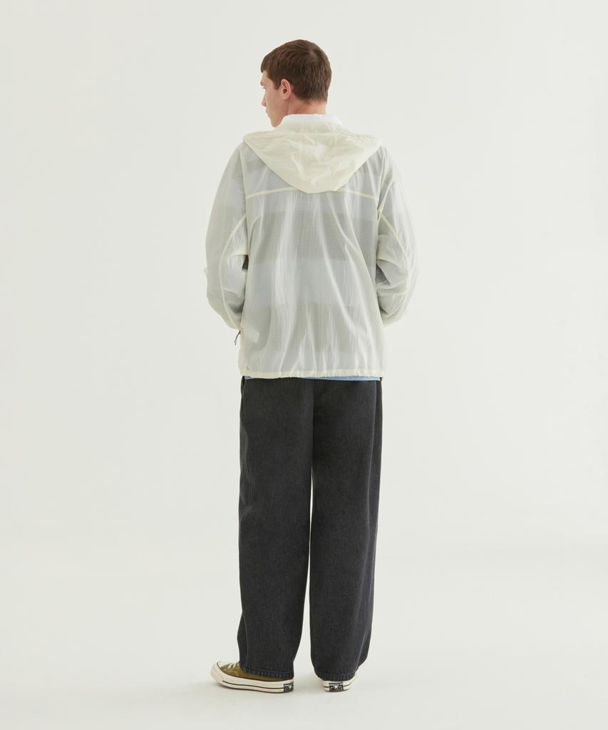 Covernat Packable Lightweight Uv Windbreaker Ivory