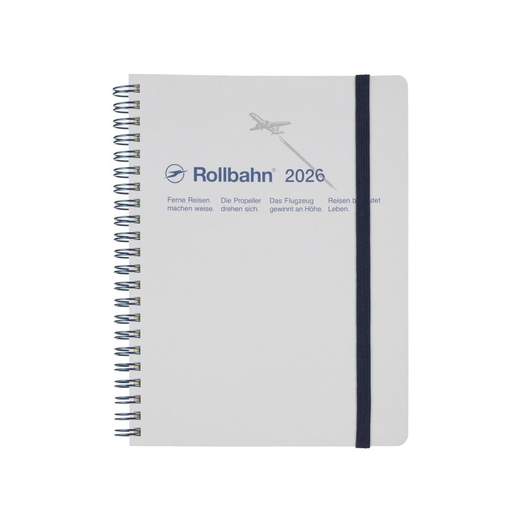 [Delfonics Planner 2026 Edition / Starting October 2025] Rollbahn Graffiti Diary A5 Monthly Schedule Book (White)