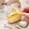 Fresh Style Daily Organizer Small Coin Purse Macaron Mini Backpack Pendant with Lanyard Lightweight Items