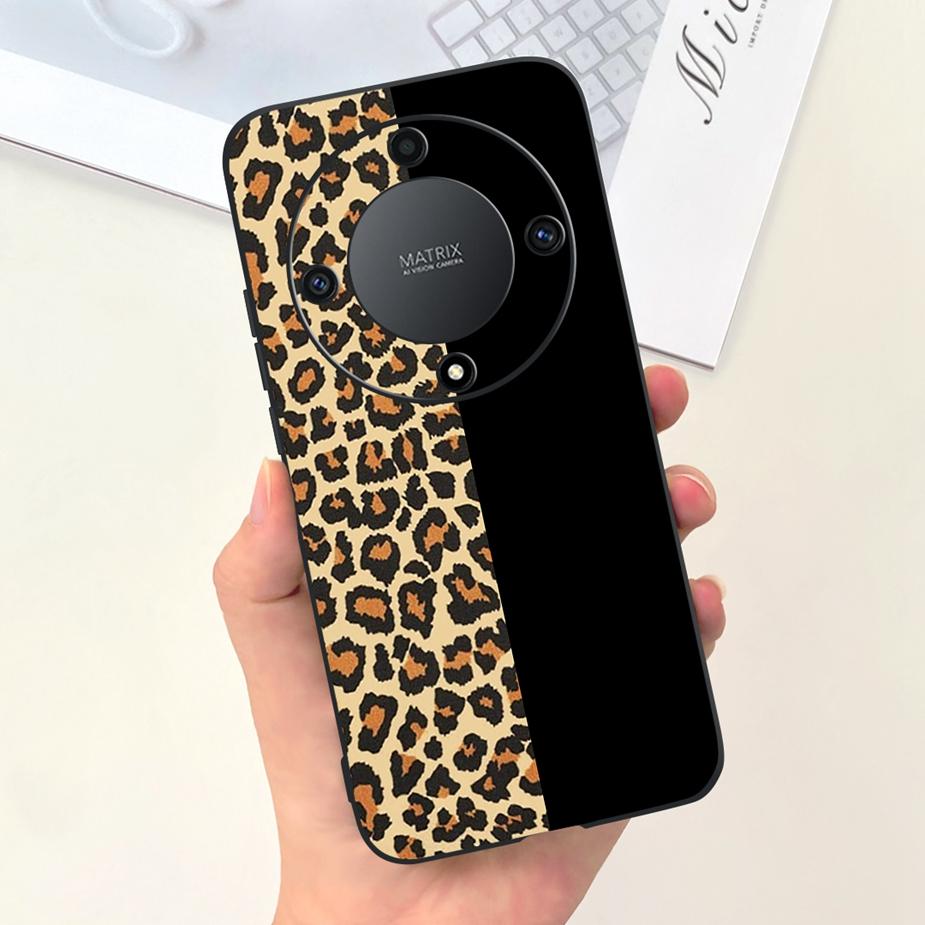 Für Honor Magic6 Lite Hülle Honor X9b Hübsche Mädchen Sonnenblumen Hülle Weiche Silikon Handyhülle Für Honor Magic6 Lite HonorX9b Bumper